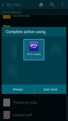 IPTV e-MAG android App screenshot 2