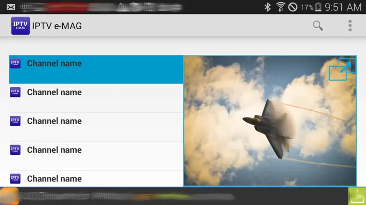 IPTV e-MAG android App screenshot 5